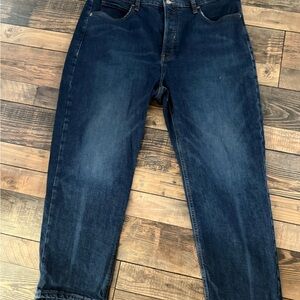 Old Navy Men's Dark Blue Relaxed Jeans